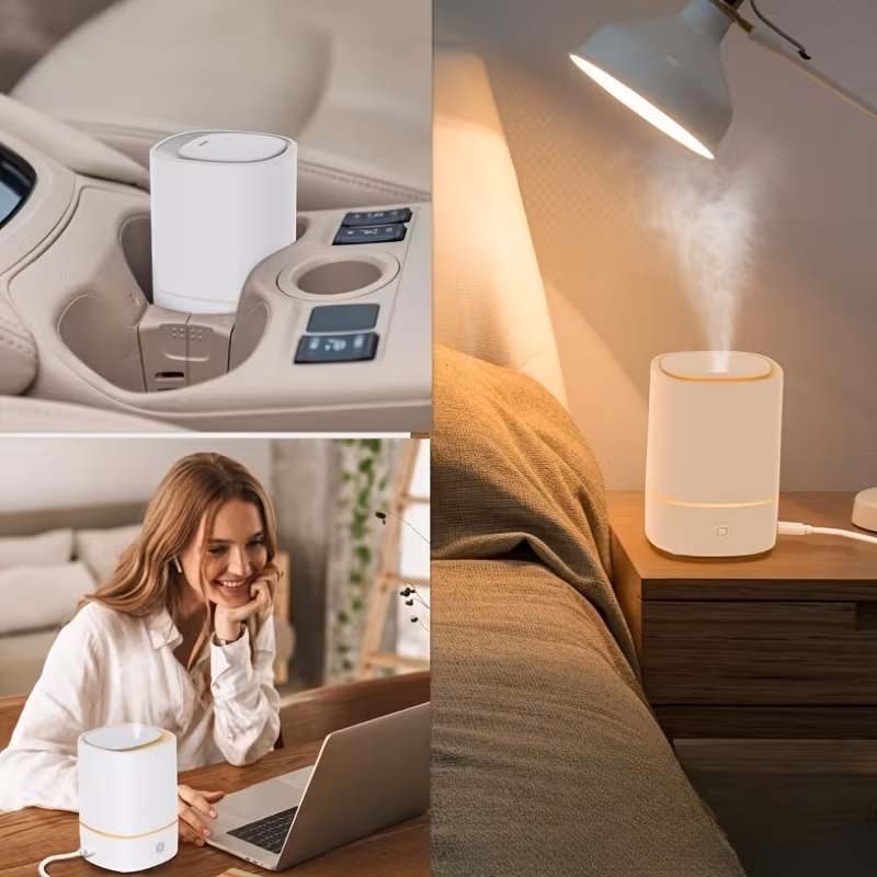 Bedroom/Office Cool Mist Diffuser & Humidifier β Compact, USB Powered - Image 6