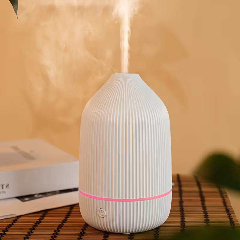 UK Spec. Soundwave Diffuser with LED Mood Lighting β Compact & Reliable - Image 3